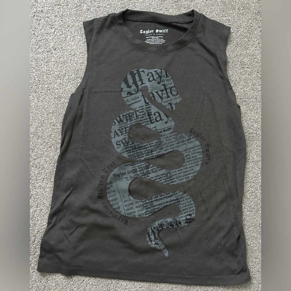 Taylor Swift Reputation Stadium Tour Snake Tank Top